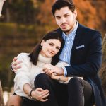Séance entre amoureux aux couleurs de l'automne