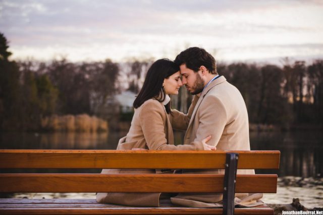 Portrait romantique en couple