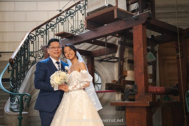 Mariage chic à la Croix Rousse et dans un château du Monts du Lyonnais